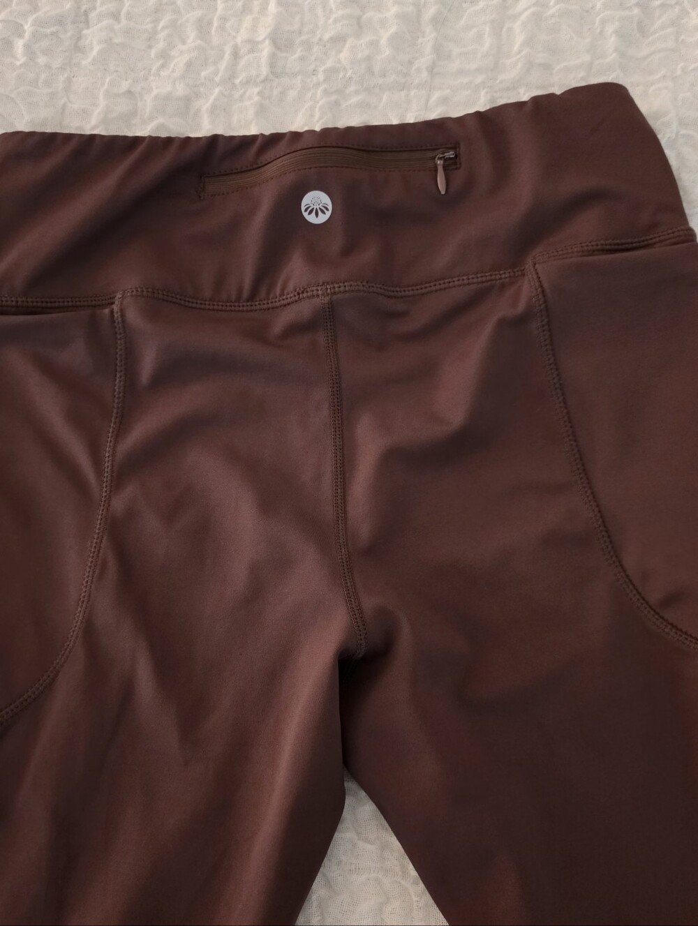 Senita Athletics Women's Rio Leggings in Fig Plum - Size M